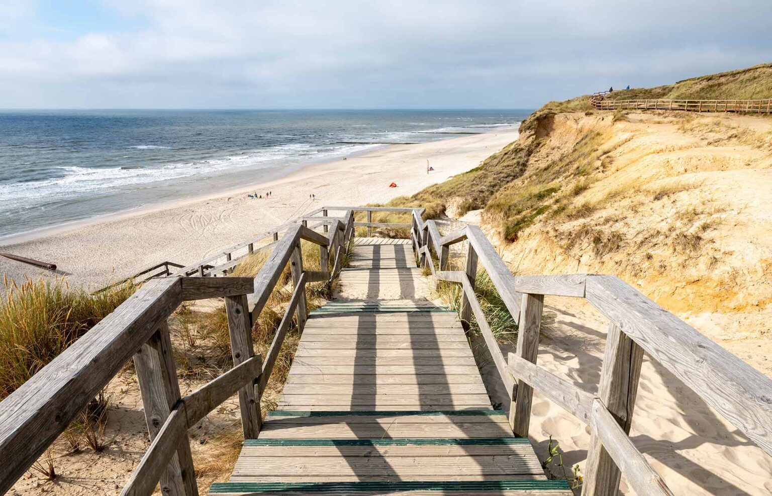 Weg zum Badestrand auf Sylt