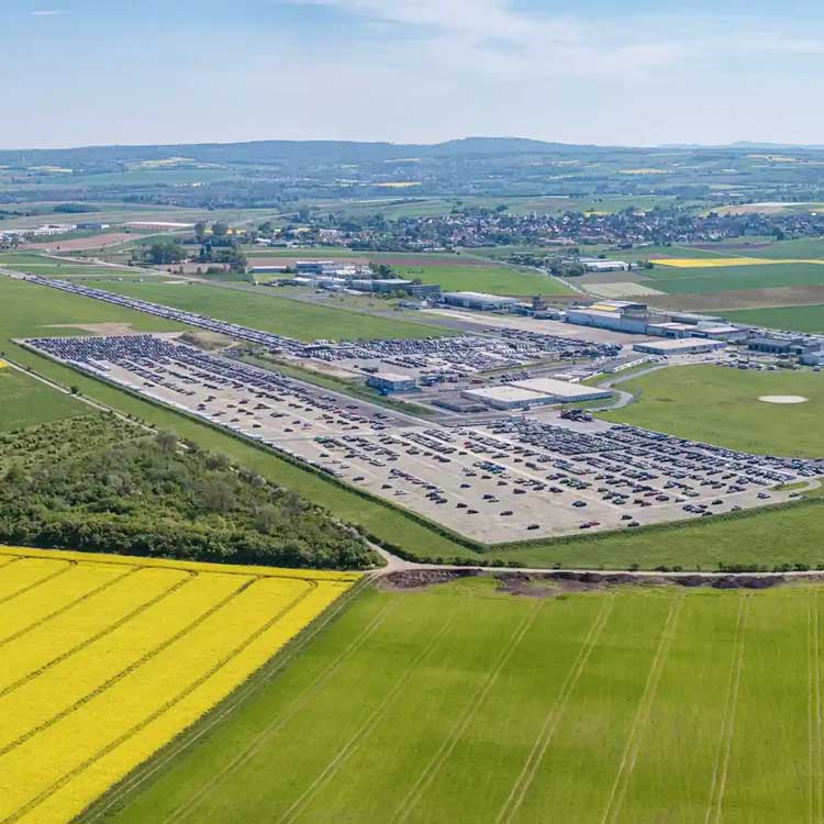Luftaufnahme: Airport Business Park Kassel