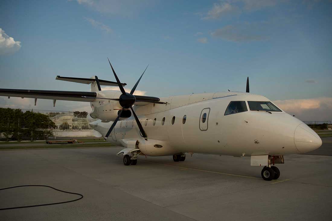 Mit der Dornier 328 von Kassel nach Sylt