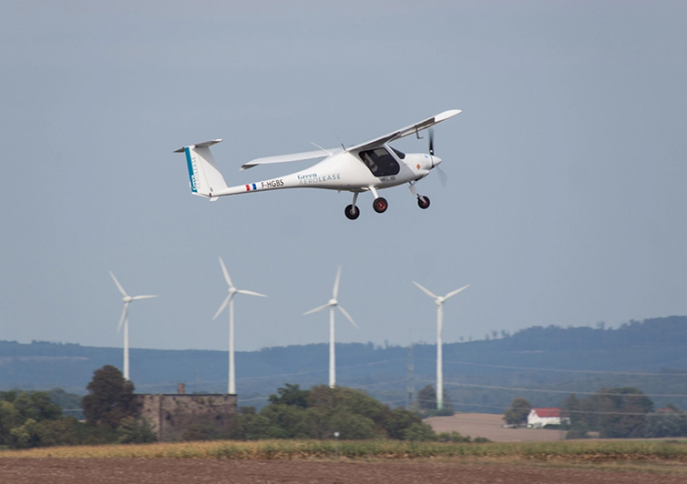 Elektrisches Fliegen am Kassel Airport als Zukunftsfeld.