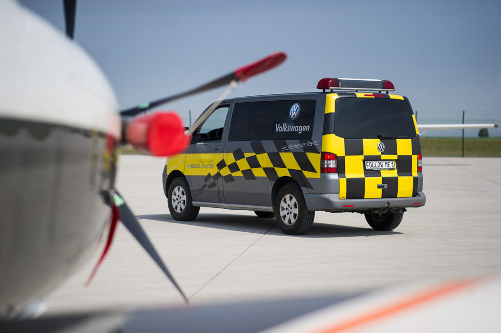 Follow Me Car mit Flieger