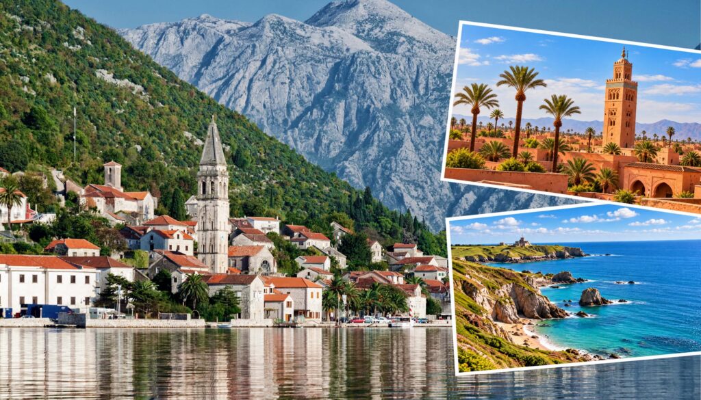 Montenegro, Marokko & Jersey