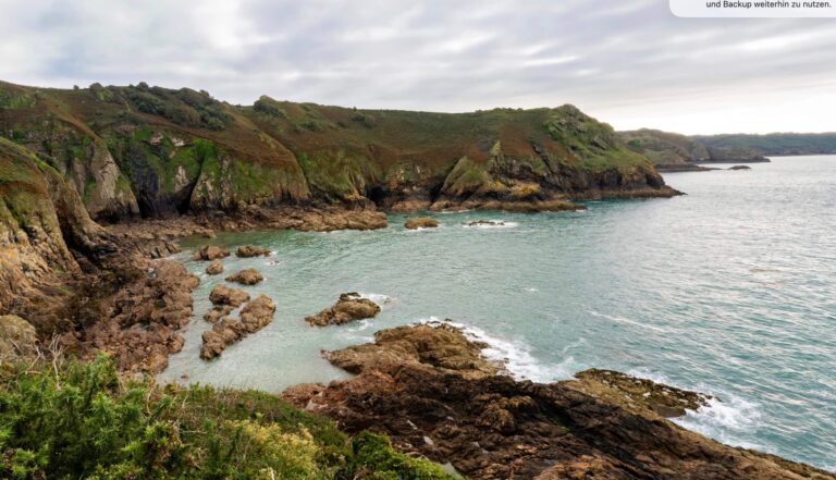 Bucht in Jersey Kanalinseln