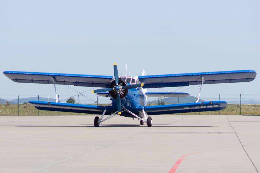 Antonov Flieger beim Fieseler Storch Event